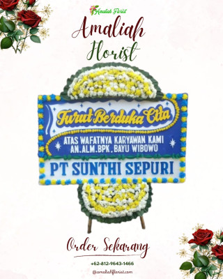Papan Bunga Duka di Bukit Pinang