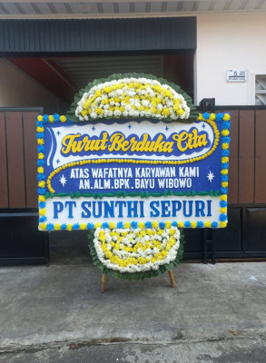 Papan Bunga Duka di Bukit Pinang