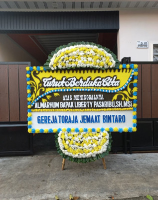 Papan Bunga Duka di Bukit Pinang