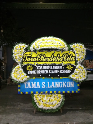 Papan Bunga Duka di Bukit Pinang